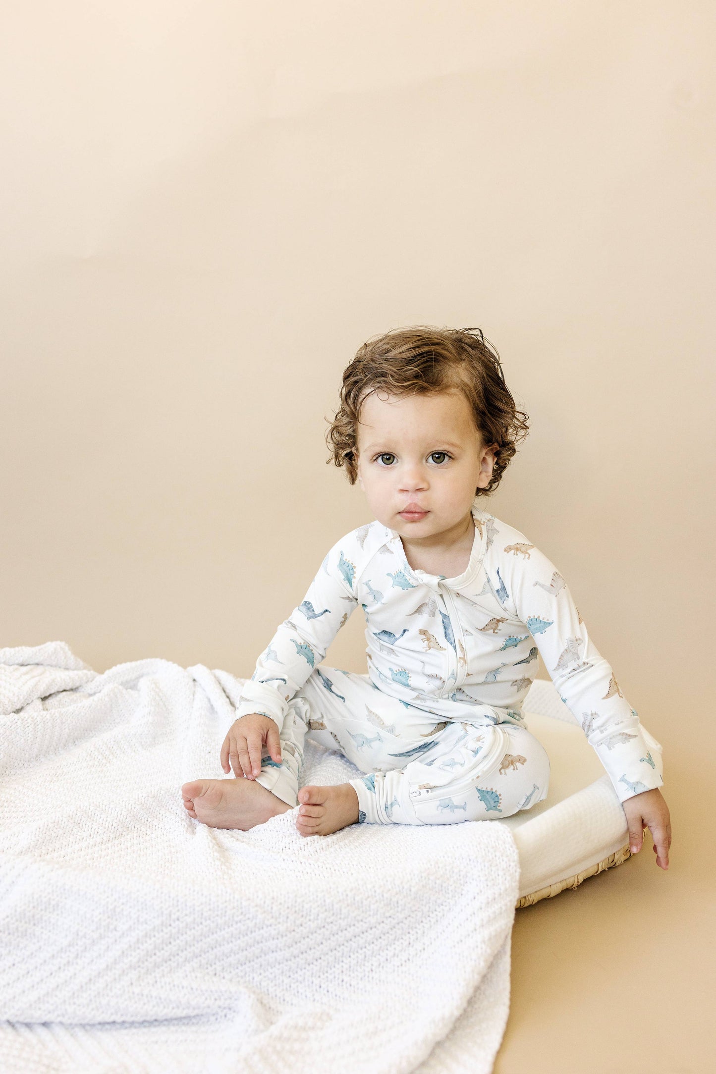 Snugglesaurus Zippy Romper Bamboo Baby Pajamas