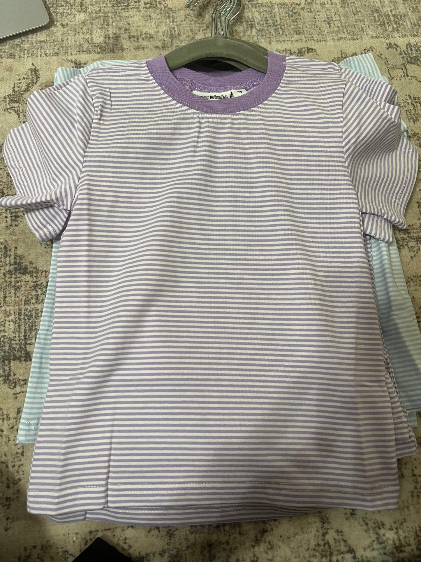 Purple Stripe Tee