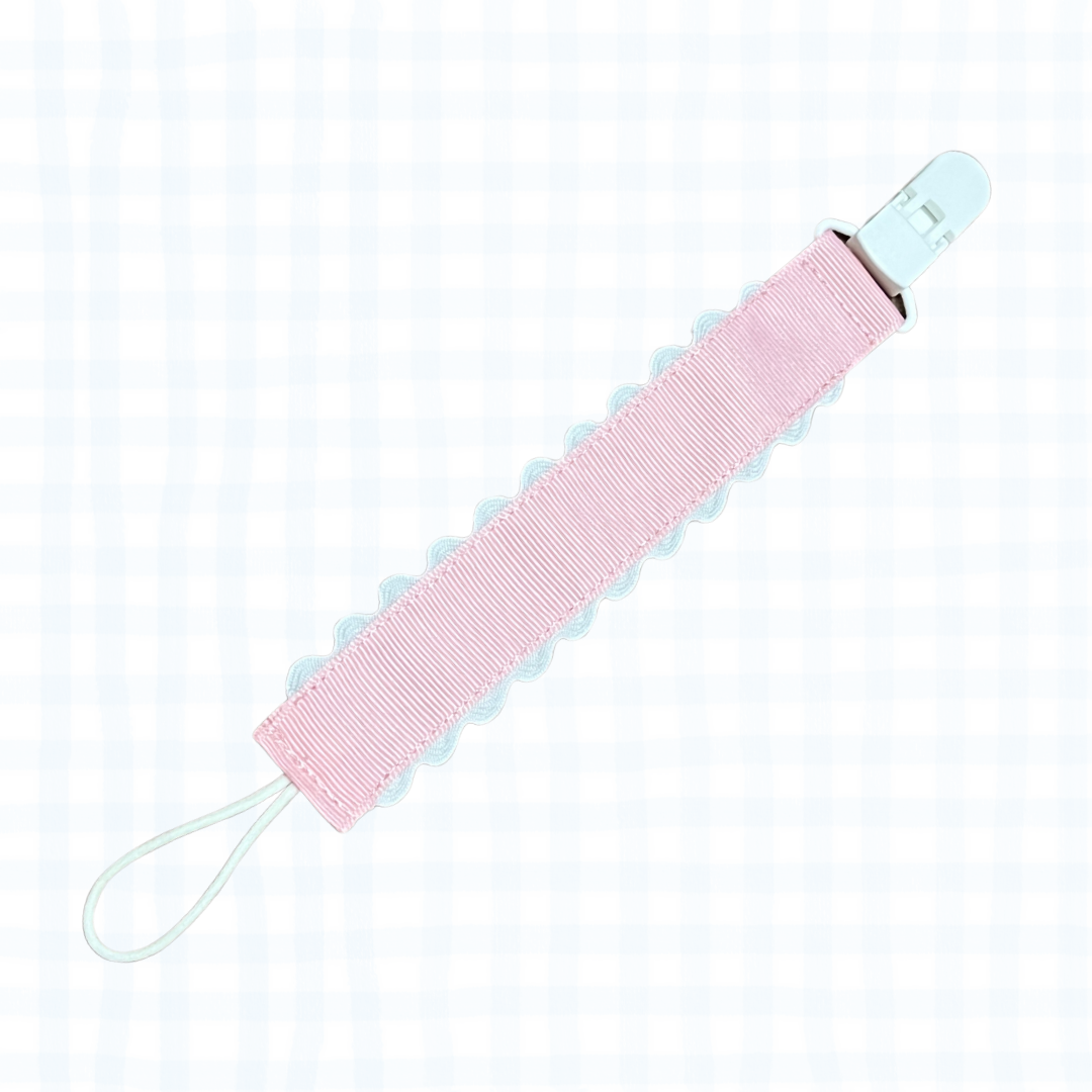 Pacifier Clip - Pink