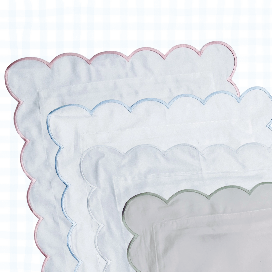 Scallop Edge Pillow