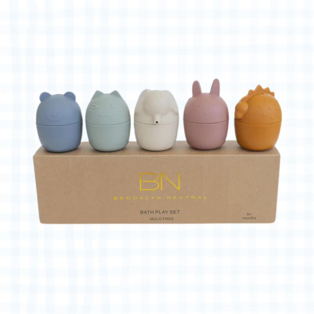 Animal Bath Toy Set