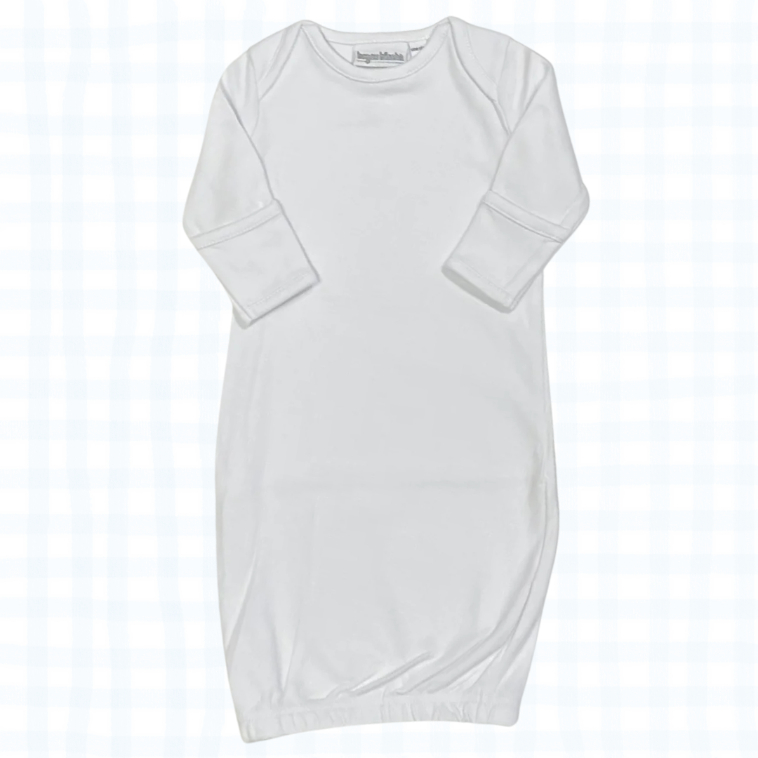 Newborn Gown - White