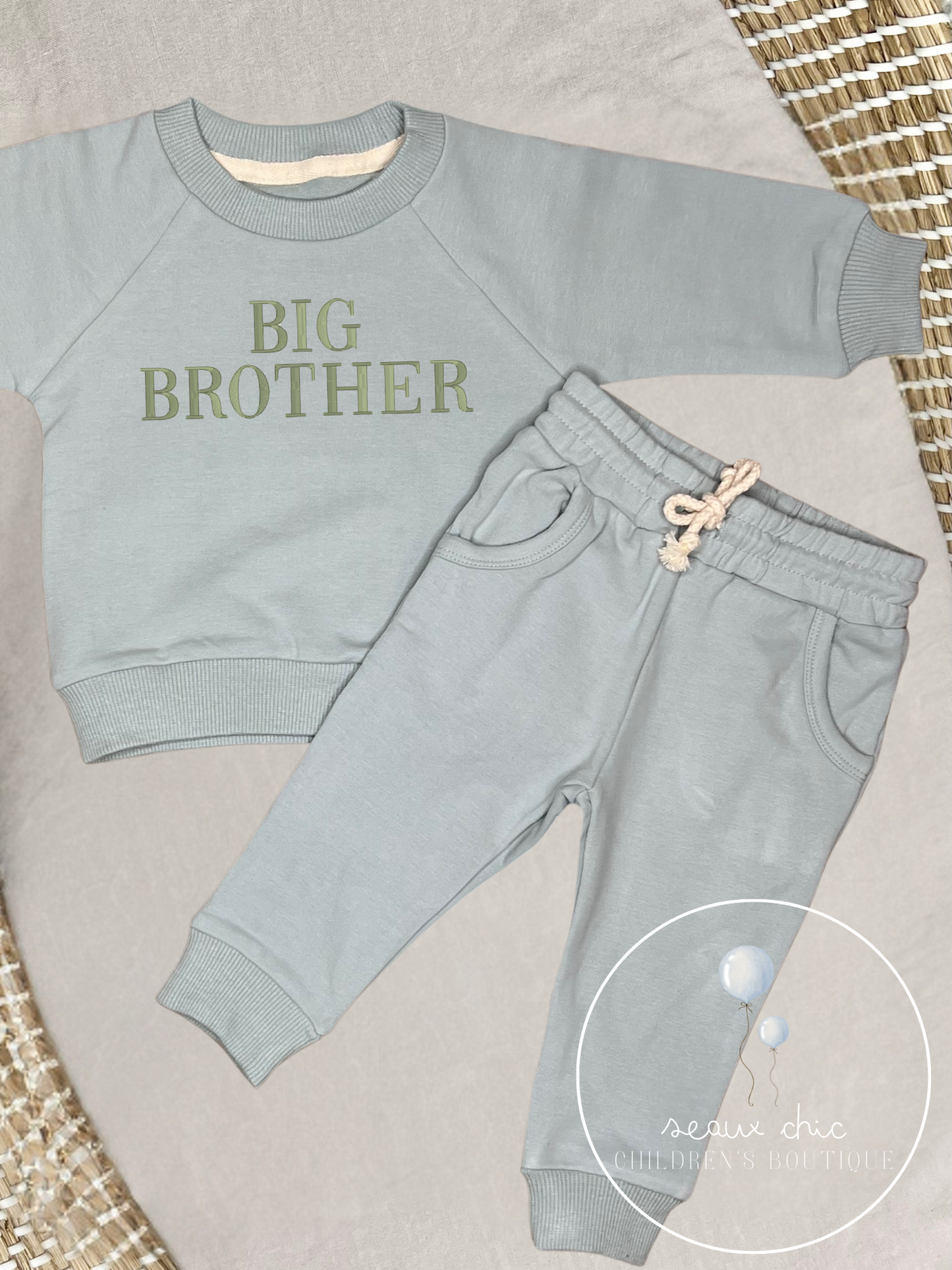 Light Sage - Unisex 2pc Jogger Pants Set