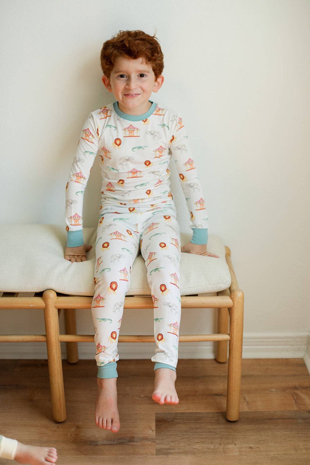 Under The Big Top 2 Piece Bamboo Pajama Set