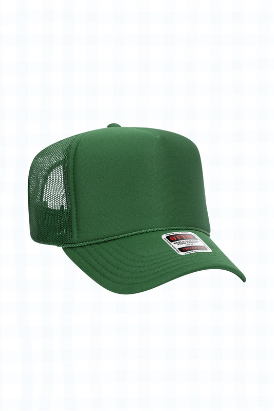TRUCKER HAT - GREEN/GREEN