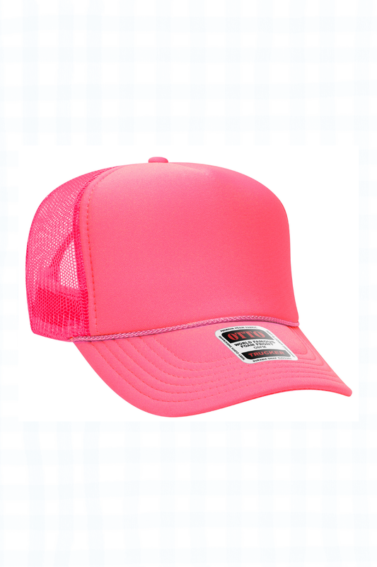 TRUCKER HAT - HOT PINK