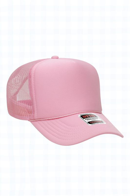 TRUCKER HAT - LIGHT PINK