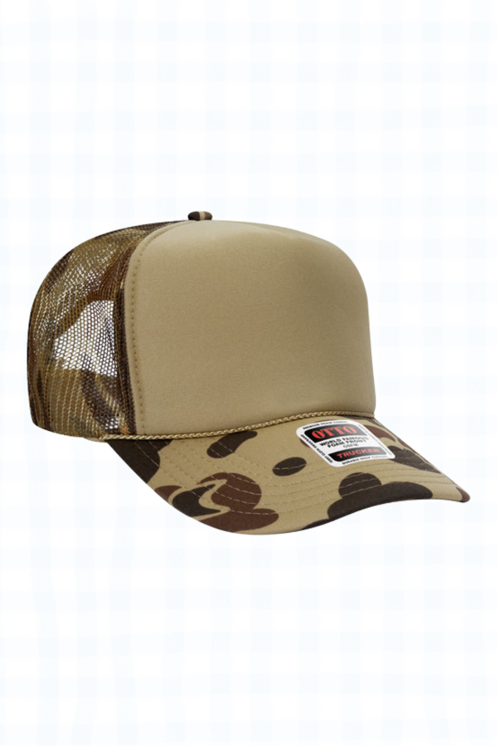 TRUCKER HAT - GREEN/CAMO