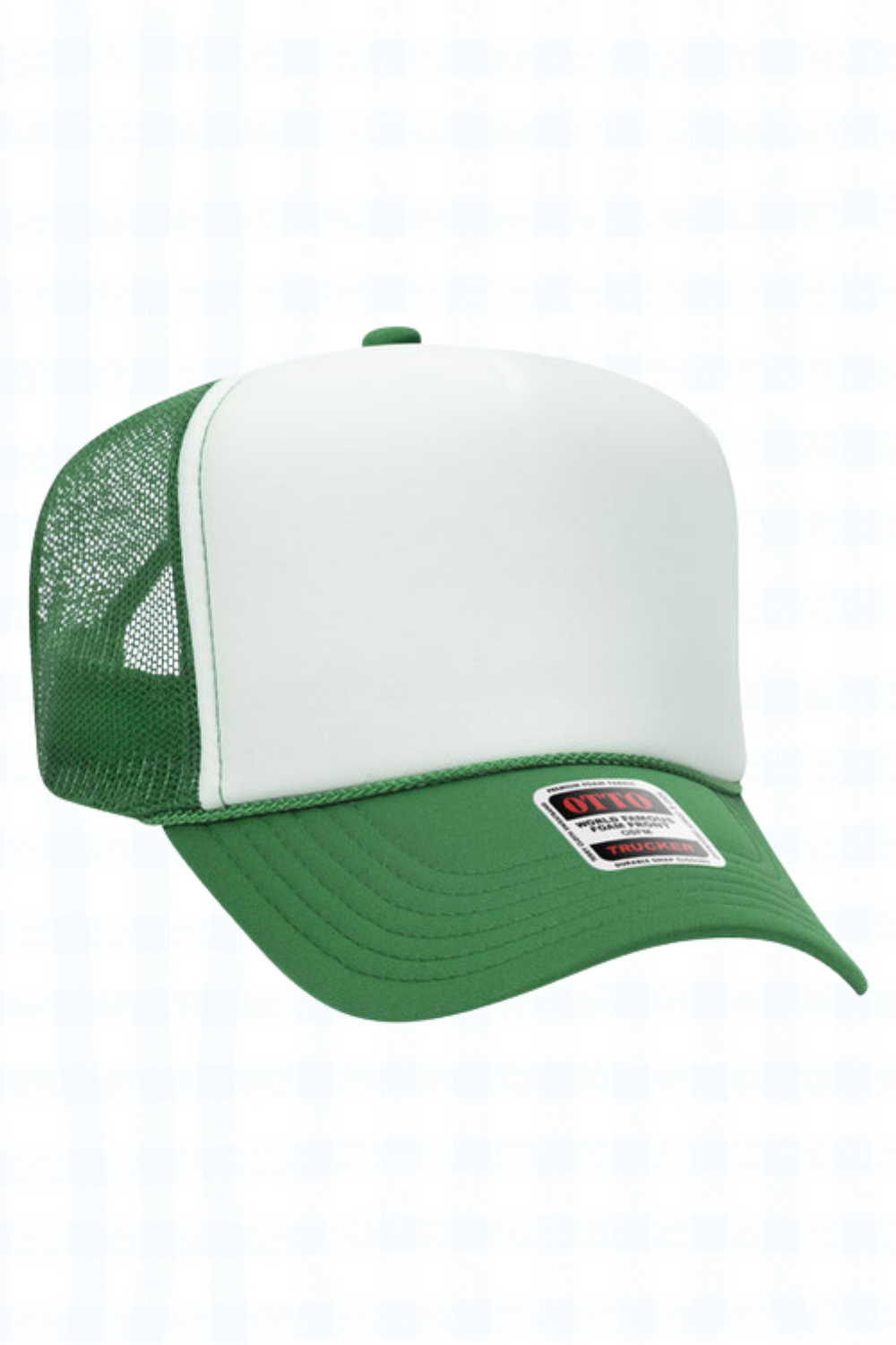 TRUCKER HAT - WHITE/GREEN