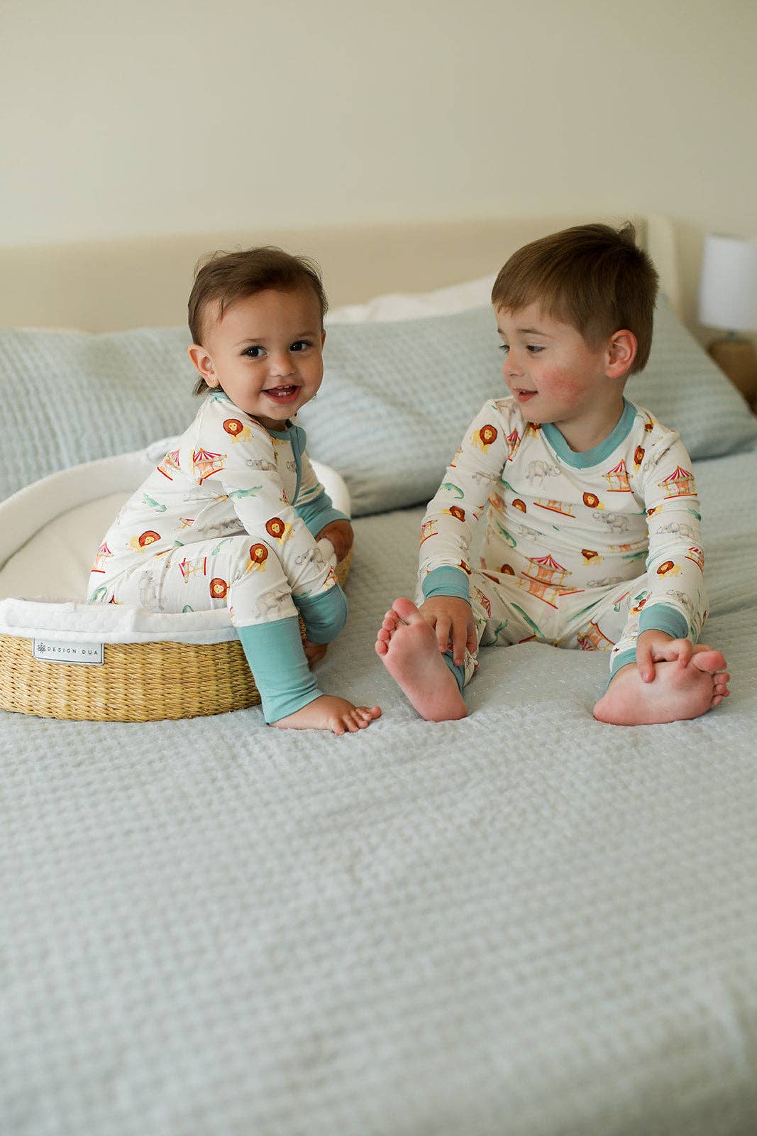 Under The Big Top 2 Piece Bamboo Pajama Set