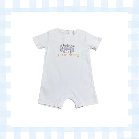 Tiger Stadium Boys Romper