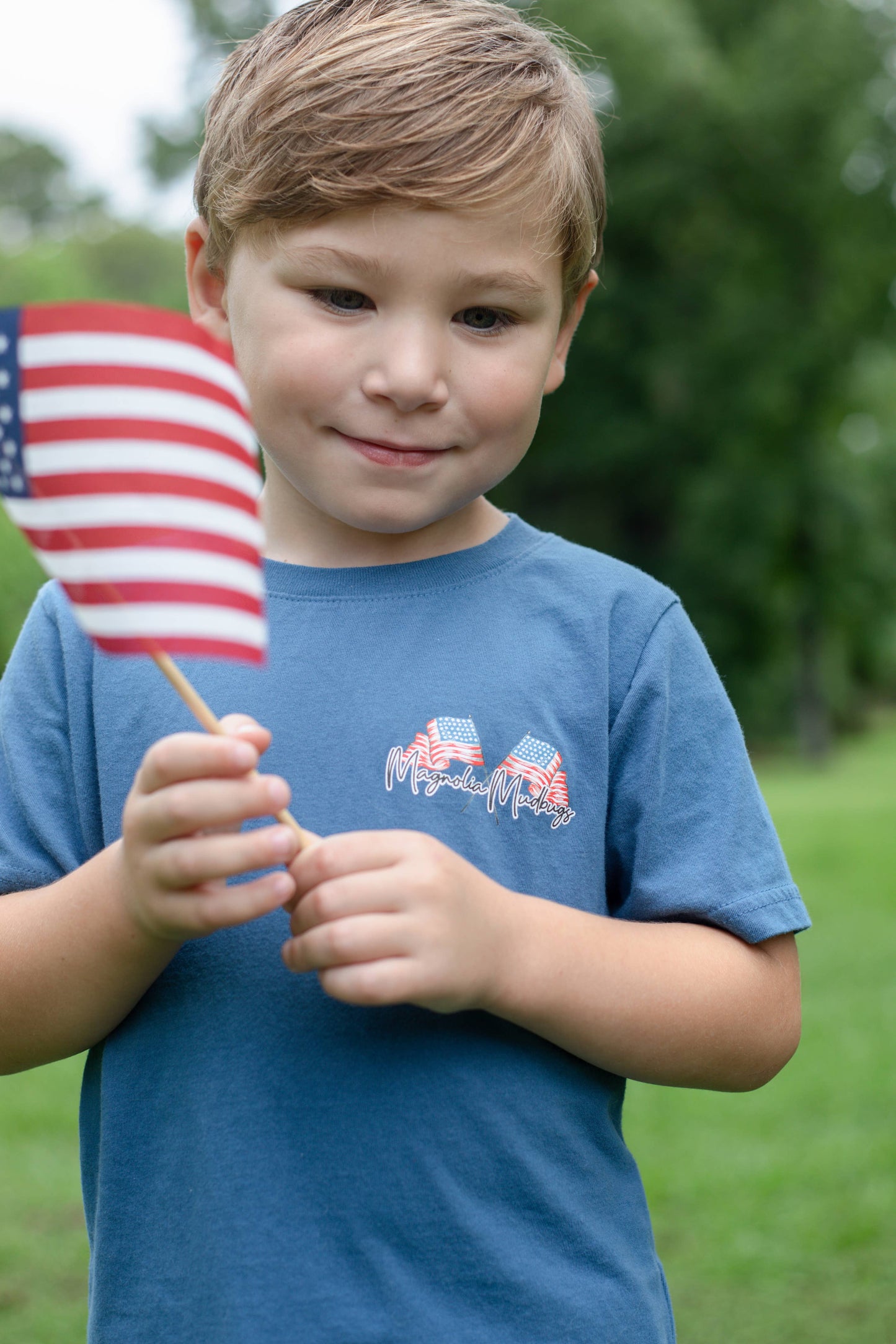 MAGA Pup Kid’s T-Shirt | Patriotic