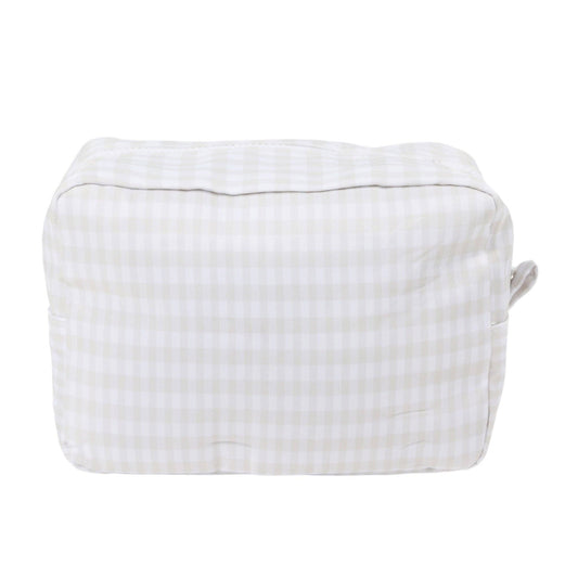 Nylon Everything Bag: Khaki Gingham