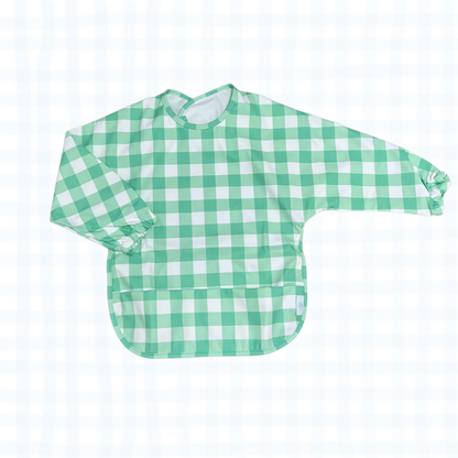 Gingham Catchall Bib