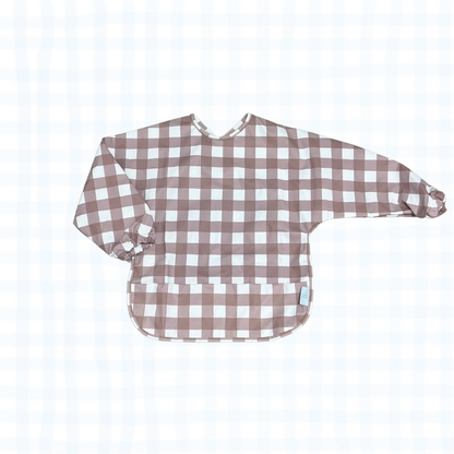 Gingham Catchall Bib