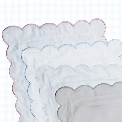 Scallop Edge Pillow