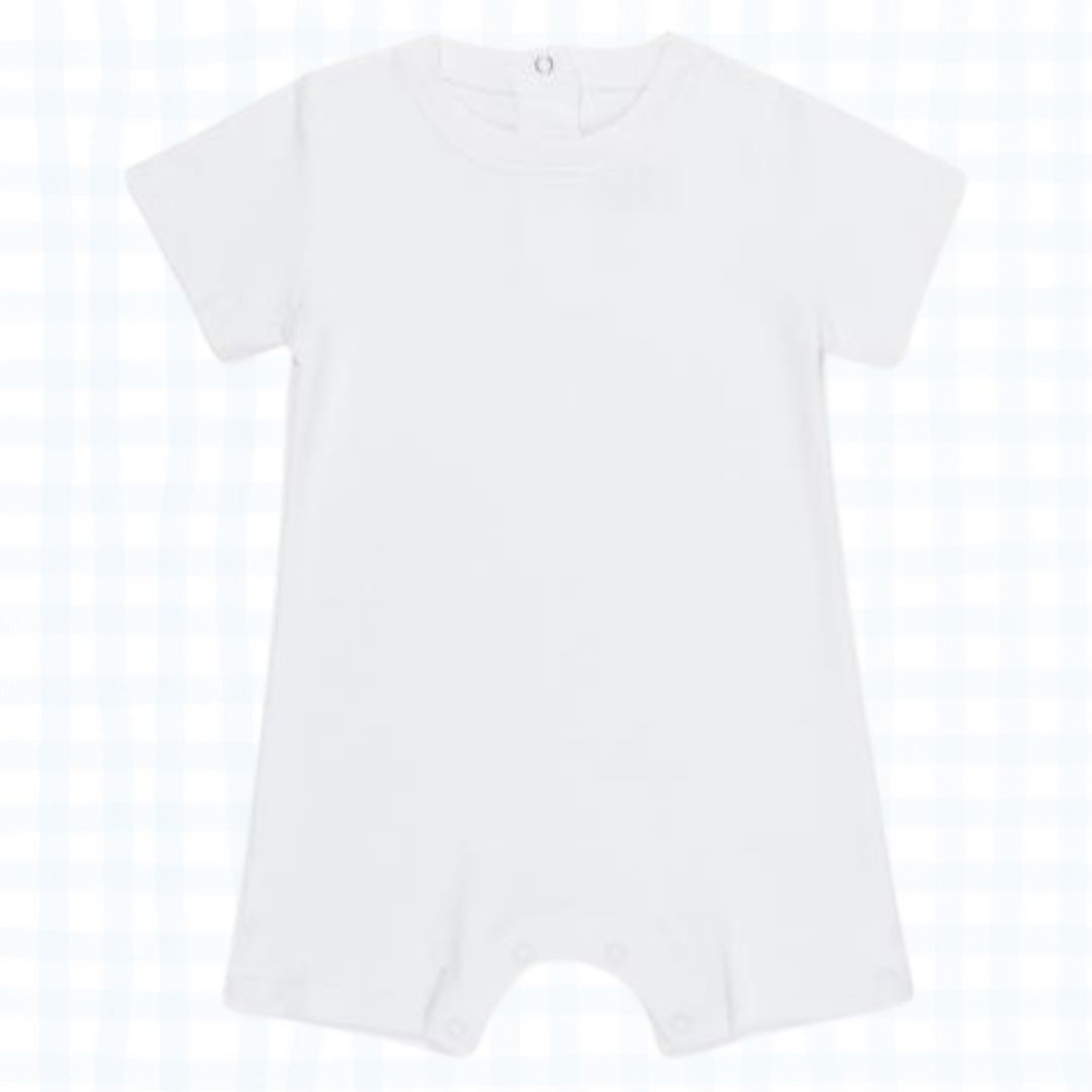 Boys Romper - White