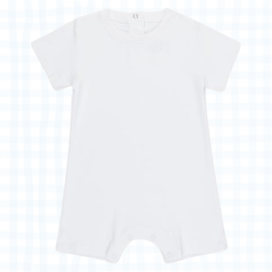 Boys Romper - White