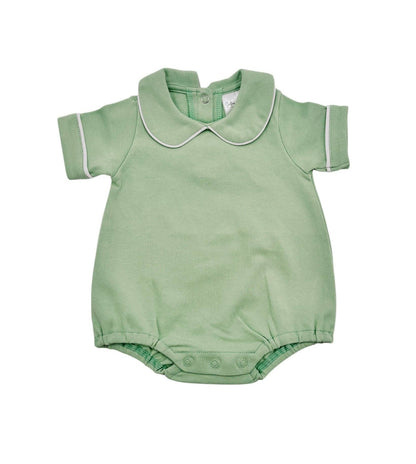 Piping Collared SS Bubble - Green