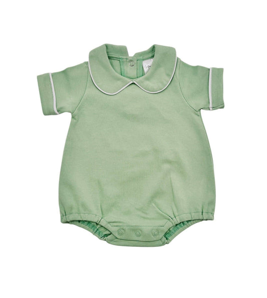 Piping Collared SS Bubble - Green