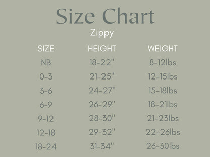 Snugglesaurus Zippy Romper Bamboo Baby Pajamas