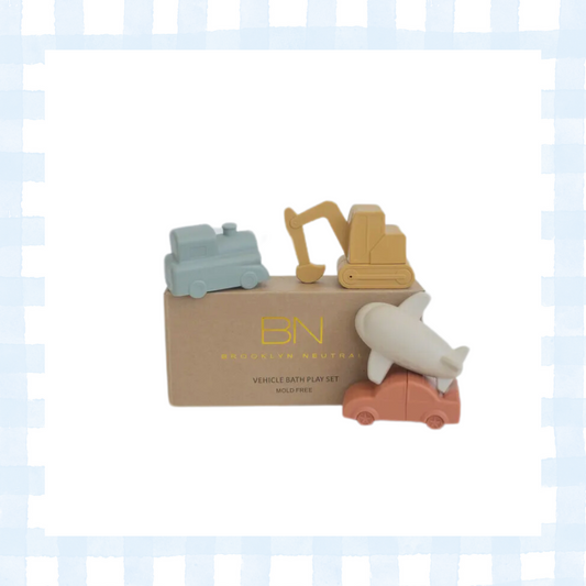 Vehicle Bath Toy Set